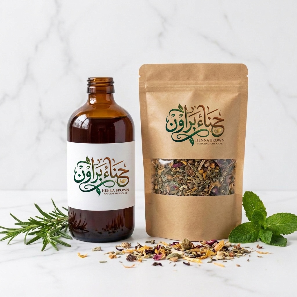 مغلي الأعشاب للشعر